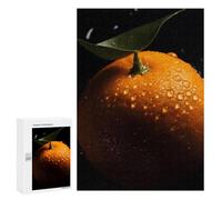 Teenagerss 300 PCS Puzzle Juicy Orange Fruit Puzzle for Adults Anti-Stress Toys Difficult Challenge Great Gift for Gaming 300 PCS