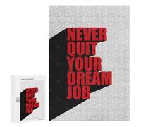 Teenagerss 300 PCS Puzzle Never Quit Adult Jigsaw Puzzles Precision Cutting Help The Brain Exercise Challenging Family Fun Game 300 PCS