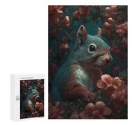 Teenagerss 300 PCS Puzzle Squirrel Mythical Puzzle for Adults Anti-Stress Toys Difficult Challenge Great Gift for Gaming 300 PCS