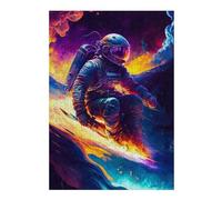 Teenagerss 38x26cm/1000pcs Jigsaw Puzzle ASTRO Skater Jigsaw Puzzle Hands-on Game Analysis And Logic Christmas Birthday Gifts 38x26cm/1000pcs