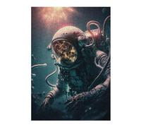 Teenagerss 38x26cm/1000pcs Jigsaw Puzzle Diving Into The Unknown Puzzle for Adults DIY Toys Difficult Challenge Christmas Birthday Gifts 38x26cm/1000pcs