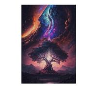Teenagerss 38x26cm/1000pcs Jigsaw Puzzle Galactic Tree of Life -1 Puzzles for Adults Relax Games Difficult Hard Unique Birthday And Xmas Gifts 38x26cm/1000pcs