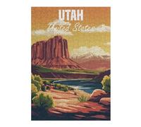 Teenagerss 38x26cm/1000pcs Jigsaw Puzzle Utah Landscape Jigsaws for Adults Relaxing Games Improve Memory Fun Activities at Home 38x26cm/1000pcs