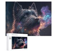 Teenagerss 500 PCS Jigsaw Puzzle Galactic Canine Majesty -15 Jigsaws for Adults Relaxing Games Improve Memory Fun Activities at Home 500 PCS