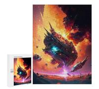 Teenagerss 500 PCS Jigsaw Puzzle Galactic Cataclysm A Cosmic Explosion Teenagers Puzzles Relaxing Games Enhance Memory Unique Birthday And Xmas Gifts 500 PCS