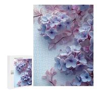 Teenagerss 500 PCS Jigsaw Puzzle Lilac 3D Vintage Puzzle for Adults Family Games Staycation Kill Time Unique Birthday And Xmas Gifts 500 PCS