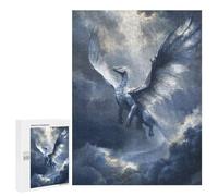 Teenagerss 500 PCS Puzzle Celestial Sky Dragon Jigsaw Puzzles for Adults Stress Reliever Educational Challenge Unique Challenge Game 500 PCS