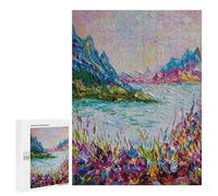 Teenagerss 500 PCS Puzzle Colourful Calm Adult Jigsaw Puzzles Precision Cutting Help The Brain Exercise Challenging Family Fun Game 500 PCS