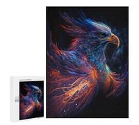 Teenagerss 500 PCS Puzzle Cosmic Eagle Art Print-7 Jigsaw Puzzles for Adults Stress Reliever Educational Challenge Unique Challenge Game 500 PCS