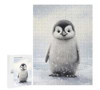 Teenagerss 500 PCS Puzzle Cute Penguin Chick Jigsaw Puzzles for Adults Stress Reliever Educational Challenge Unique Challenge Game 500 PCS