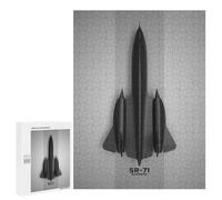 Teenagerss 500 PCS Puzzle Lockheed SR71 Blackbird Puzzle for Adults Anti-Stress Toys Difficult Challenge Great Gift for Gaming 500 PCS