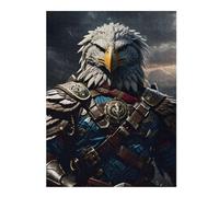 Teenagerss 52x38cm/1000pcs Jigsaw Puzzle Eagle Armor Fighting Jigsaw Puzzle Hands-on Game Analysis And Logic Christmas Birthday Gifts 52x38cm/1000pcs