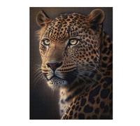 Teenagerss 52x38cm/1000pcs Jigsaw Puzzle Leopard AI Generative Puzzle for Adults DIY Toys Difficult Challenge Christmas Birthday Gifts 52x38cm/1000pcs
