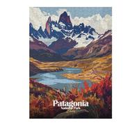 Teenagerss 52x38cm/1000pcs Jigsaw Puzzle Patagonia National Park Chile Landscape Jigsaws for Adults Relaxing Games Improve Memory Fun Activities at Home 52x38cm/1000pcs