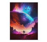 Teenagerss 52x38cm/1000pcs Jigsaw Puzzle Stellar Dreamers Landscape Jigsaw Puzzle Hands-on Game Analysis And Logic Christmas Birthday Gifts 52x38cm/1000pcs
