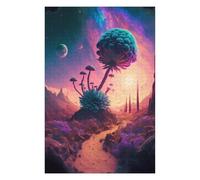 Teenagerss 75x50cm/1000pcs Jigsaw Puzzle Alien Desert Bloom Puzzles for Adults Relax Games Difficult Hard Unique Birthday And Xmas Gifts 75x50cm/1000pcs