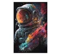 Teenagerss 75x50cm/1000pcs Jigsaw Puzzle Astronaut Lost in Space Jigsaw Puzzle Hands-on Game Analysis And Logic Christmas Birthday Gifts 75x50cm/1000pcs