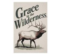 Teenagerss 75x50cm/1000pcs Jigsaw Puzzle Grace in The Wilderness Adult Jigsaw Toy Wall Decor Difficult Challenge Fun Activities at Home 75x50cm/1000pcs