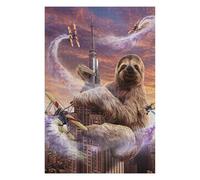 Teenagerss 75x50cm/1000pcs Jigsaw Puzzle Monster King Sloth Jigsaw Puzzle Hands-on Game Analysis And Logic Christmas Birthday Gifts 75x50cm/1000pcs