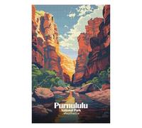 Teenagerss 75x50cm/1000pcs Jigsaw Puzzle Purnululu National Park Australia Illustration Puzzles for Adults Relax Games Difficult Hard Unique Birthday And Xmas Gifts 75x50cm/1000pcs