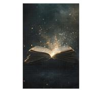 Teenagerss 75x50cm/1000pcs Jigsaw Puzzle Spell Book Jigsaw Puzzle Hands-on Game Analysis And Logic Christmas Birthday Gifts 75x50cm/1000pcs