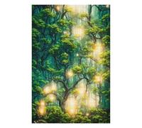 Teenagerss 75x50cm/1000pcs Puzzle Enchanted Forest Glow-7 Puzzle for Adults Fun Games Perfect Decoration Gifts for Friends And Family 75x50cm/1000pcs