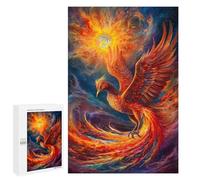 Teenagerss Puzzles 1000 PCS Jigsaws Abstract Phoenix Puzzles for Adults Anti-Stress Toys Analysis And Logic for Birthday, Chrismas 1000 PCS