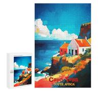 Teenagerss Puzzles 1000 PCS Jigsaws Cape Town Art Puzzle for Adults Brain Teaser Game Presents for Women for Birthday, Chrismas 1000 PCS