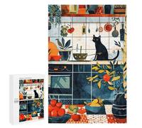 Teenagerss Puzzles 1000 PCS Jigsaws Cats Life Puzzle for Adults Brain Teaser Game Presents for Women for Birthday, Chrismas 1000 PCS