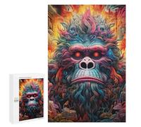 Teenagerss Puzzles 1000 PCS Jigsaws Colorful Mythical Beast Portrait Jigsaws for Adults Hands-on Game Analysis And Logic Unique Birthday And Gifts 1000 PCS