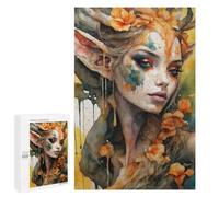 Teenagerss Puzzles 1000 PCS Jigsaws Dangerous Spring Fey Puzzle for Adults Brain Teaser Game Presents for Women for Birthday, Chrismas 1000 PCS