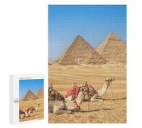 Teenagerss Puzzles 1000 PCS Jigsaws Egyptian Pyramids Puzzle for Adults Brain Teaser Game Presents for Women for Birthday, Chrismas 1000 PCS