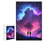 Teenagerss Puzzles 1000 PCS Jigsaws Galaxy Couple Nebula Puzzle for Adults Brain Teaser Game Presents for Women for Birthday, Chrismas 1000 PCS