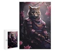 Teenagerss Puzzles 1000 PCS Jigsaws Noble Japanese Cat Puzzle for Adults Brain Teaser Game Presents for Women for Birthday, Chrismas 1000 PCS