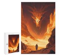 Teenagerss Puzzles 1000 PCS Jigsaws Sand Dragon Gate Puzzle for Adults Brain Teaser Game Presents for Women for Birthday, Chrismas 1000 PCS