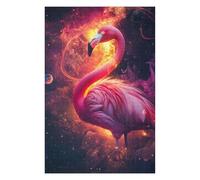 Teenagerss Puzzles 1000 PCS Jigsaws Space Flamingo Adult Puzzles Relax Games Analysis And Logic Help The Brain Exercise 1000 PCS