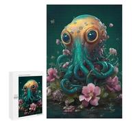 Teenagerss Puzzles 1000 PCS Jigsaws Squid Fairy Tale Puzzle for Adults Brain Teaser Game Presents for Women for Birthday, Chrismas 1000 PCS