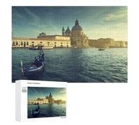 Teenagerss Puzzles 1000 PCS Jigsaws Venice Gondola Ride Experience Jigsaws for Adults Hands-on Game Analysis And Logic Unique Birthday And Gifts 1000 PCS