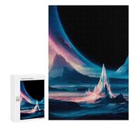 Teenagerss Puzzles 300 PCS Jigsaws Celestial Ice Peaks Puzzle for Adults Brain Teaser Game Presents for Women for Birthday, Chrismas 300 PCS