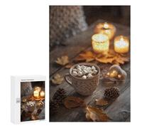 Teenagerss Puzzles 300 PCS Jigsaws Cozy Autumn Evening Adult Puzzles Anti-Stress Toys Difficult Challenge Unique Birthday And Gifts 300 PCS