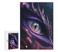 Teenagerss Puzzles 300 PCS Jigsaws Dragon Eye Fantasy Artwork Puzzles for Adults Anti-Stress Toys Analysis And Logic for Birthday, Chrismas 300 PCS