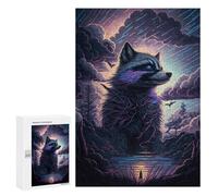 Teenagerss Puzzles 300 PCS Jigsaws Enchanted Forest Encounter Jigsaw Puzzle Hands-on Game Wall Art Deal As Gifts for The Whole Family 300 PCS