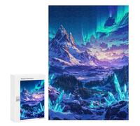 Teenagerss Puzzles 300 PCS Jigsaws Enchanted Peaks Adult Puzzles Anti-Stress Toys Difficult Challenge Unique Birthday And Gifts 300 PCS
