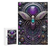 Teenagerss Puzzles 300 PCS Jigsaws Galactic Bee Chronicles Jigsaw Puzzle Hands-on Game Wall Art Deal As Gifts for The Whole Family 300 PCS