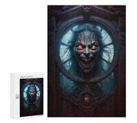 Teenagerss Puzzles 300 PCS Jigsaws Haunting Mirror Portrait Jigsaws for Adults Hands-on Game Analysis And Logic Unique Birthday And Gifts 300 PCS