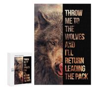 Teenagerss Puzzles 300 PCS Jigsaws Leading The Pack Puzzles for Adults Anti-Stress Toys Analysis And Logic for Birthday, Chrismas 300 PCS