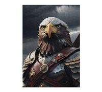 Teenagerss Puzzles 38x26cm/1000pcs Jigsaws Eagle Armor Commander Teenagers Puzzles Anti-Stress Toys Pattern Assembly Stress Reduction Gifts 38x26cm/1000pcs