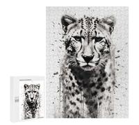 Teenagerss Puzzles 500 PCS Jigsaws Cheetah Jungle Elegance Puzzles for Adults Anti-Stress Toys Analysis And Logic for Birthday, Chrismas 500 PCS