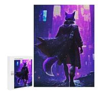 Teenagerss Puzzles 500 PCS Jigsaws Fox Journey Adult Puzzles Anti-Stress Toys Difficult Challenge Unique Birthday And Gifts 500 PCS