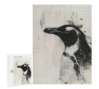 Teenagerss Puzzles 500 PCS Jigsaws Penguin Painting Adult Puzzles Anti-Stress Toys Difficult Challenge Unique Birthday And Gifts 500 PCS